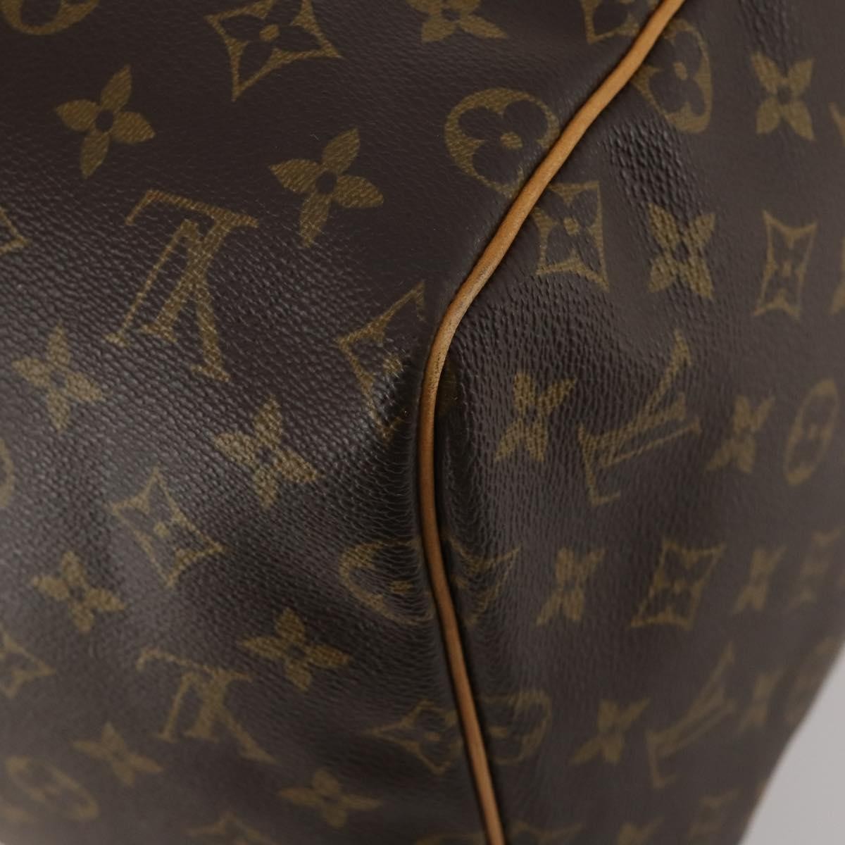 Louis Vuitton Keepall Monogram Canvas Brown Canvas Travel Bag Bag (Pre-Owned)