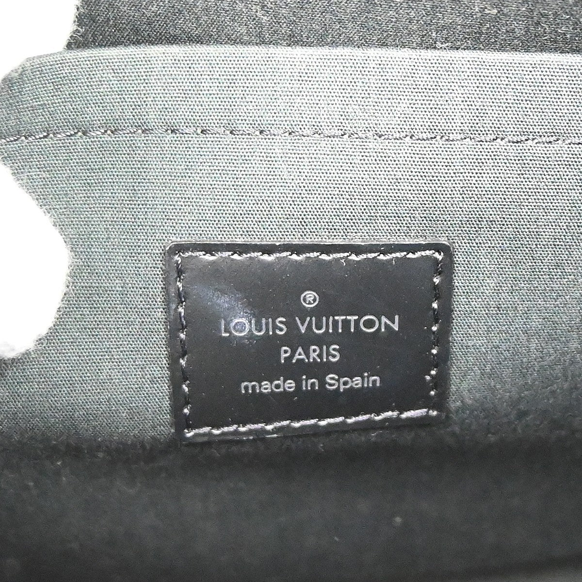 Louis Vuitton Croisette Epi Black Leather Handbag (Pre-Owned)
