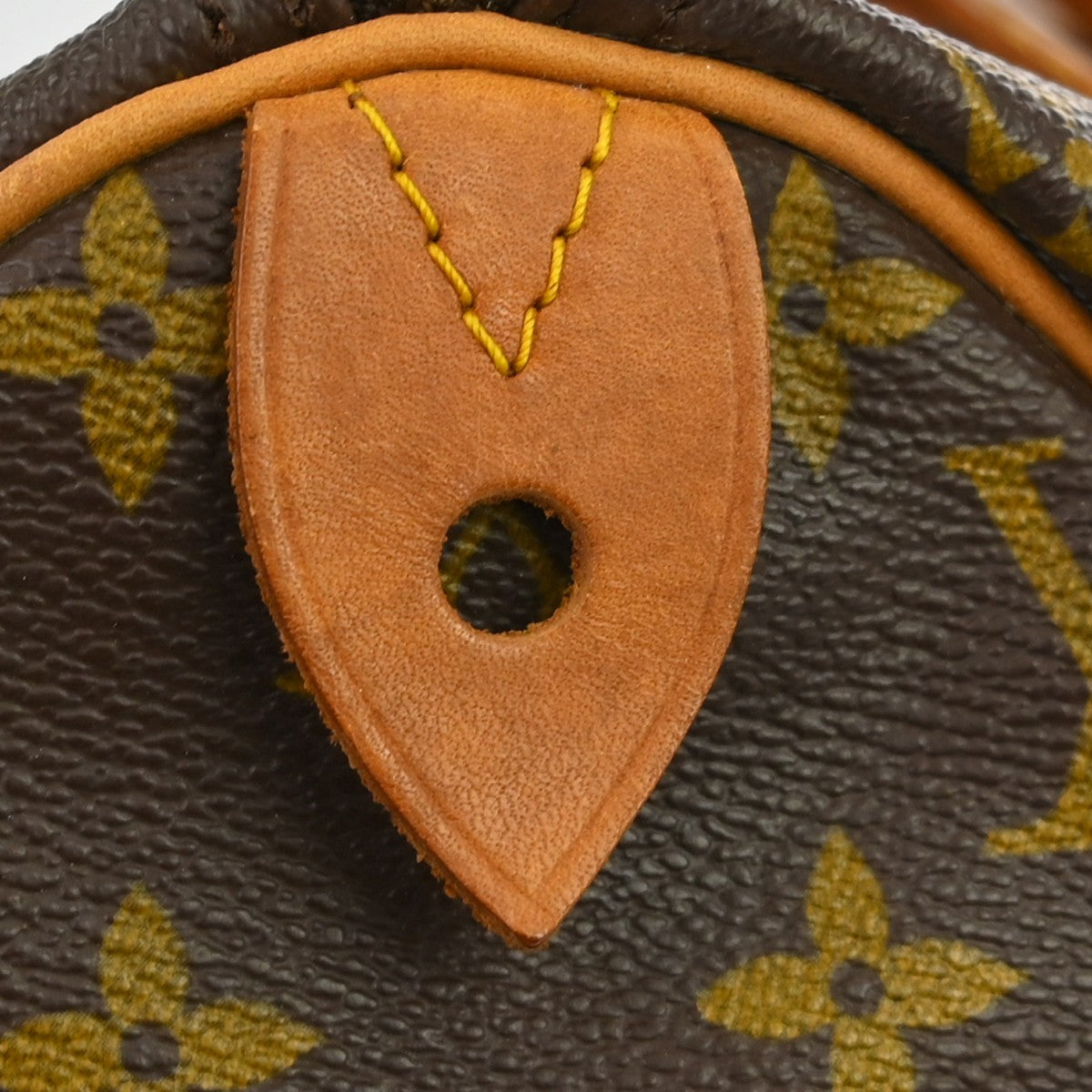 Louis Vuitton Speedy Monogram Brown Canvas Handbag (Pre-Owned)