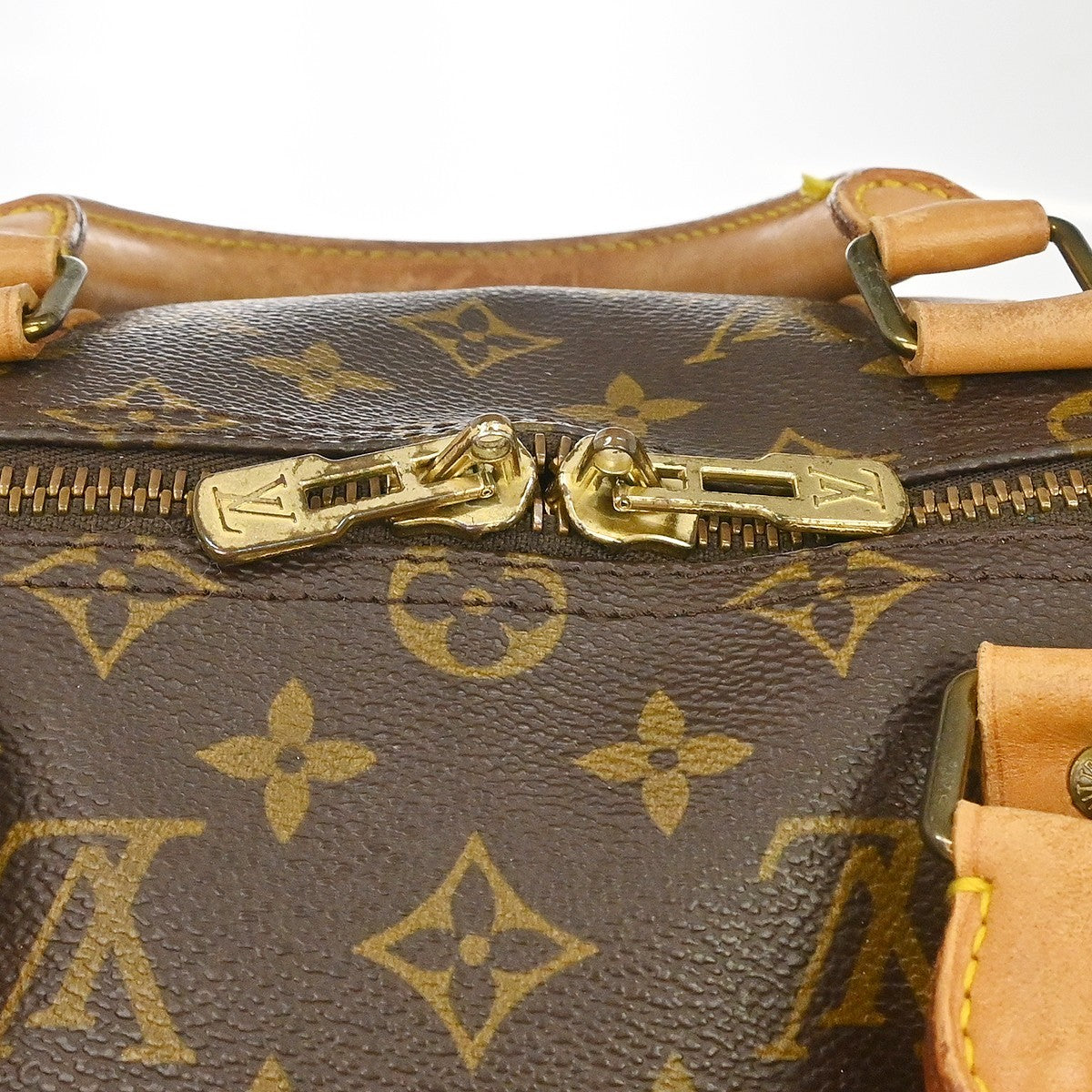 Louis Vuitton Keepall Monogram Canvas Brown Canvas Travel Bag Bag (Pre-Owned)