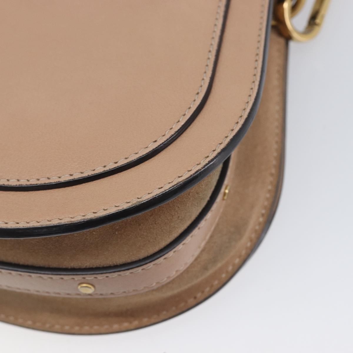 Chloe Nile Leather Pink Leather Crossbody Bag Bag (Pre-Owned)