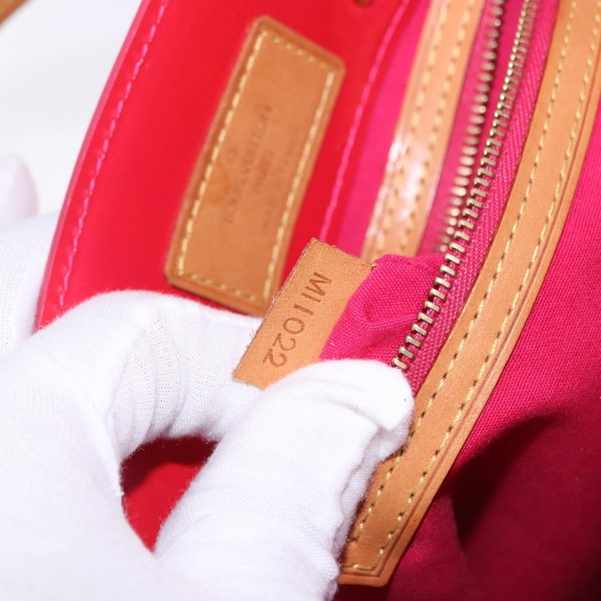 Louis Vuitton Reade Monogram Vernis Pink Patent_Leather Handbag (Pre-Owned)