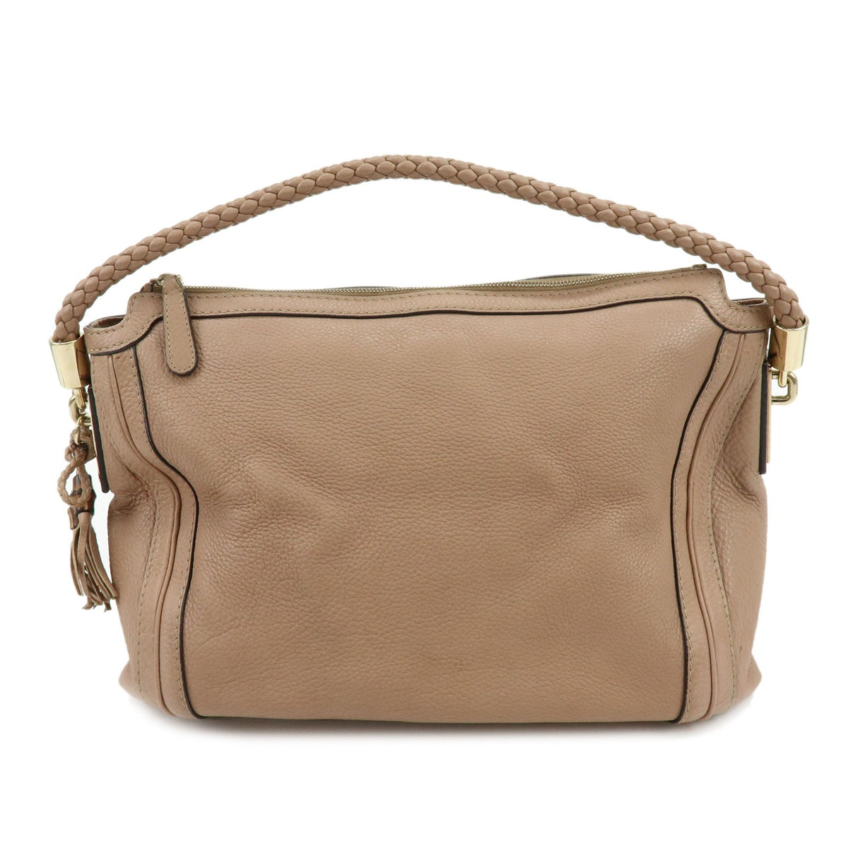 Gucci Bella Hobo Leather Pink Leather Shoulder Bag Bag (Pre-Owned)