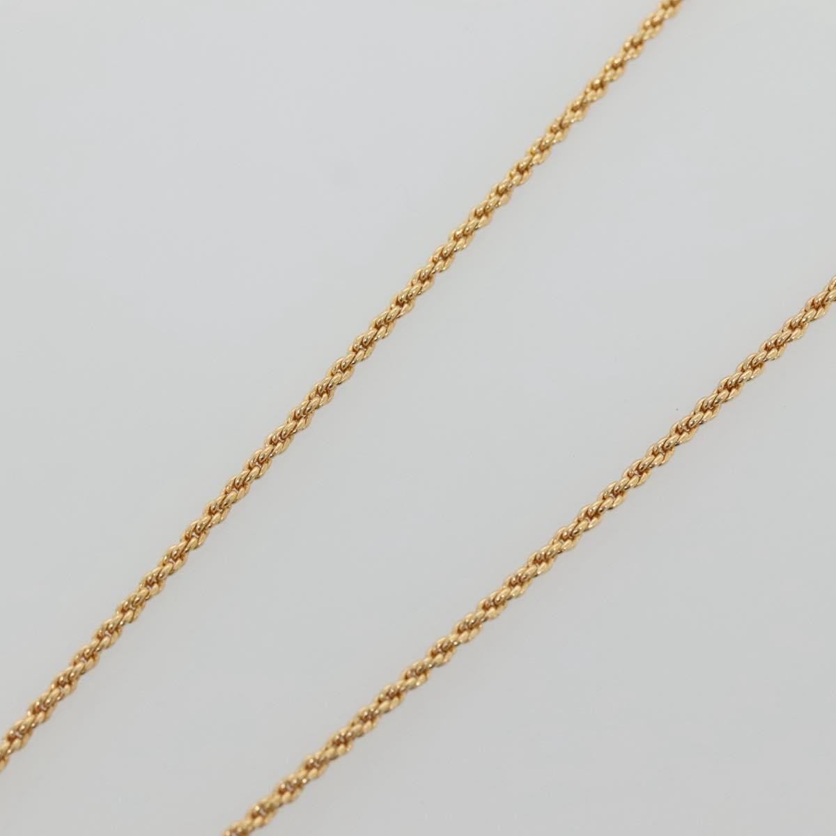 Christian Dior Logo Flower Metal Gold Metal Jewelry (Pre-Owned)