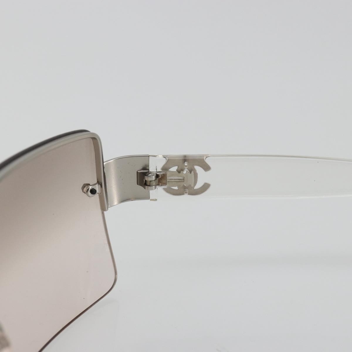 Chanel Logo Cc Plastic Clear Plastic Sunglasse Accessory (Pre-Owned)