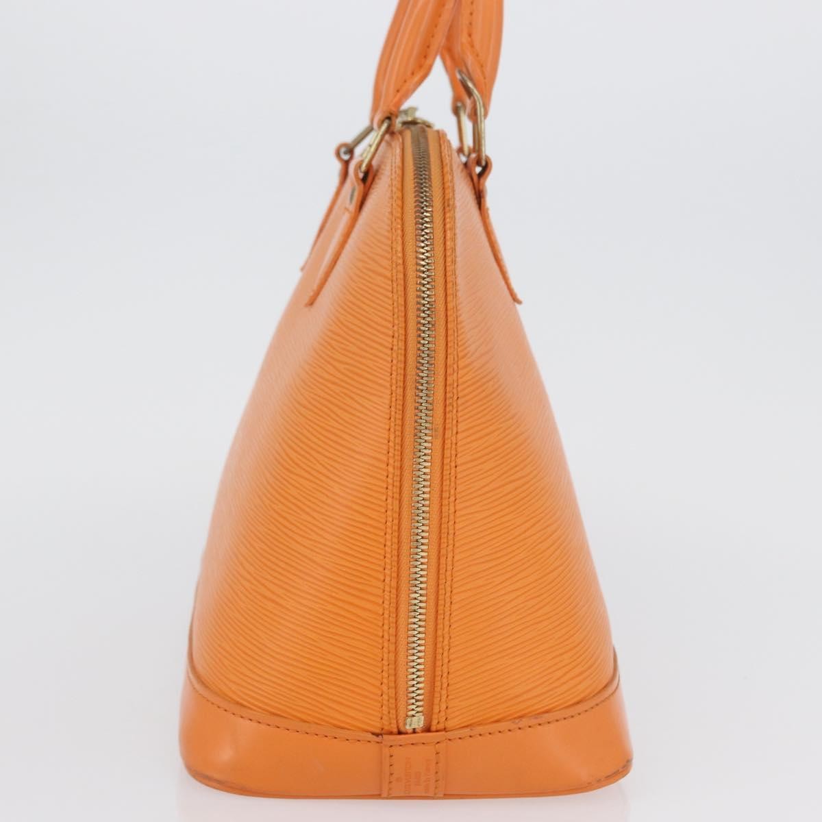 Louis Vuitton Vintage Alma Epi Leather Orange Leather Handbag (Pre-Owned)
