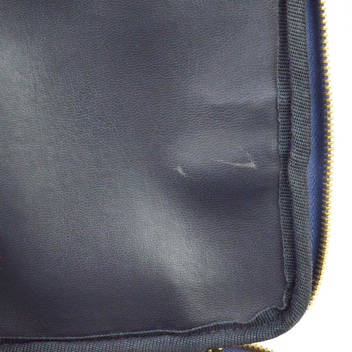 Chanel Vanity Case Quilted Denim Blue Denim_Jeans Clutche & Pouche Bag (Pre-Owned)