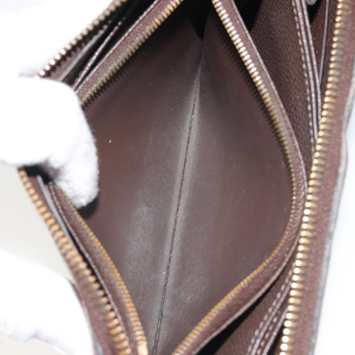 Louis Vuitton Zippy Wallet Nm Leather Empreinte Brown Leather Wallets Accessory (Pre-Owned)