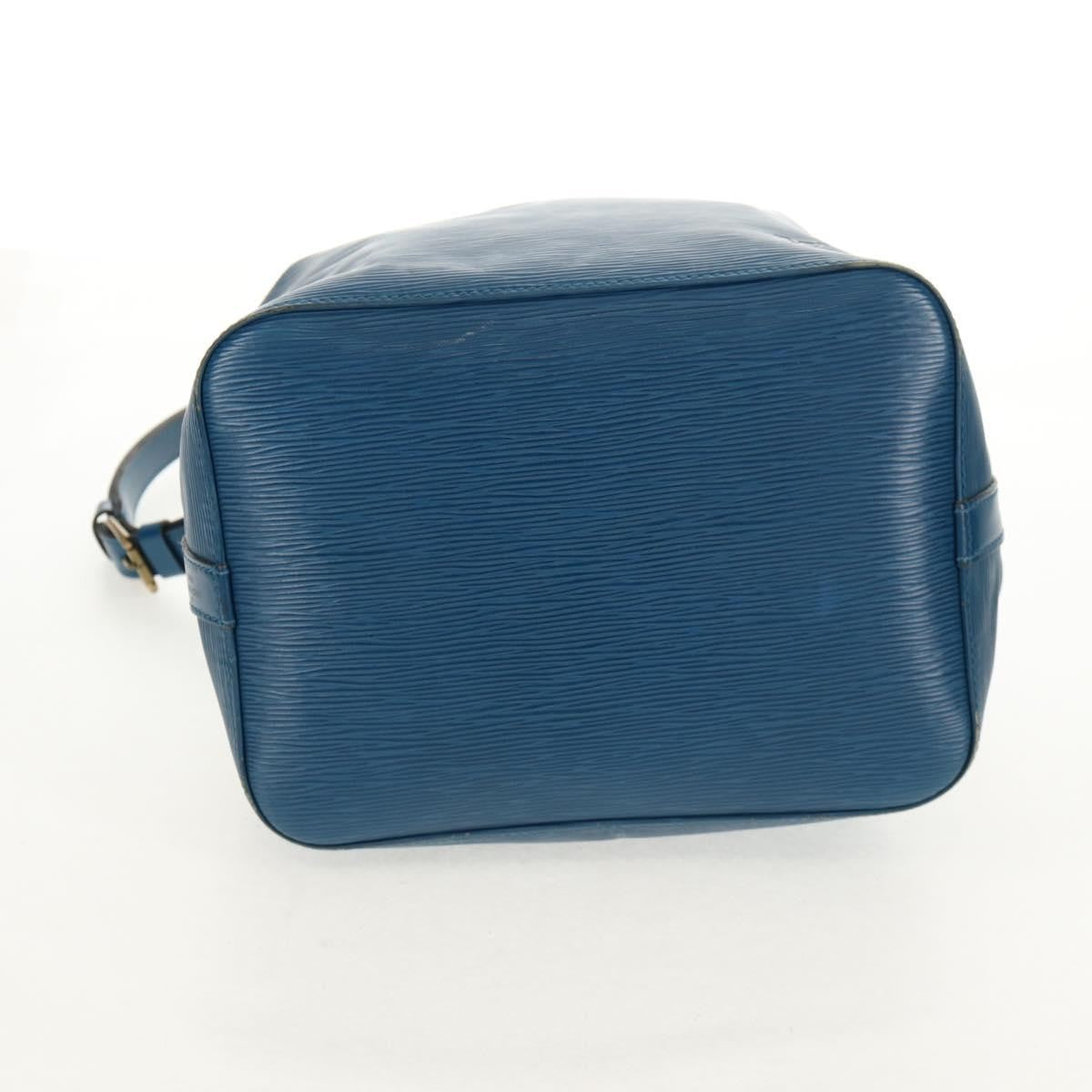 Louis Vuitton Petit Noe Epi Leather Blue Leather Shoulder Bag Bag (Pre-Owned)