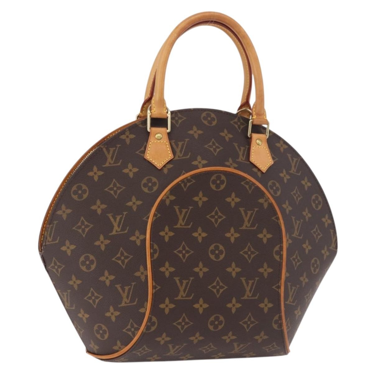 Louis Vuitton Ellipse Monogram Brown Canvas Handbag (Pre-Owned)