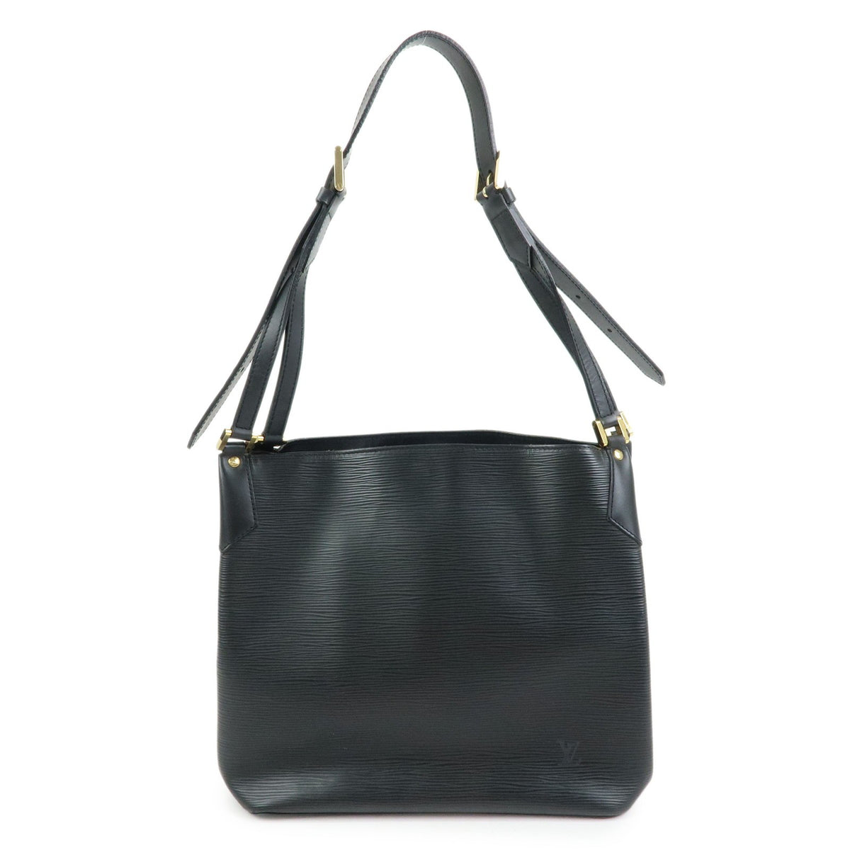Louis Vuitton Mandara Epi Leather Black Leather Shoulder Bag Bag (Pre-Owned)