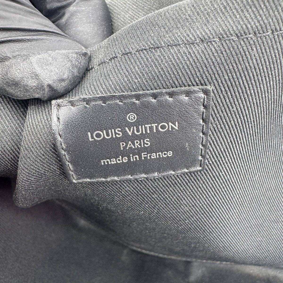 Louis Vuitton Zip Around Pochette Jour Damier Graphite Black Canvas Clutche & Pouche Bag (Pre-Owned)