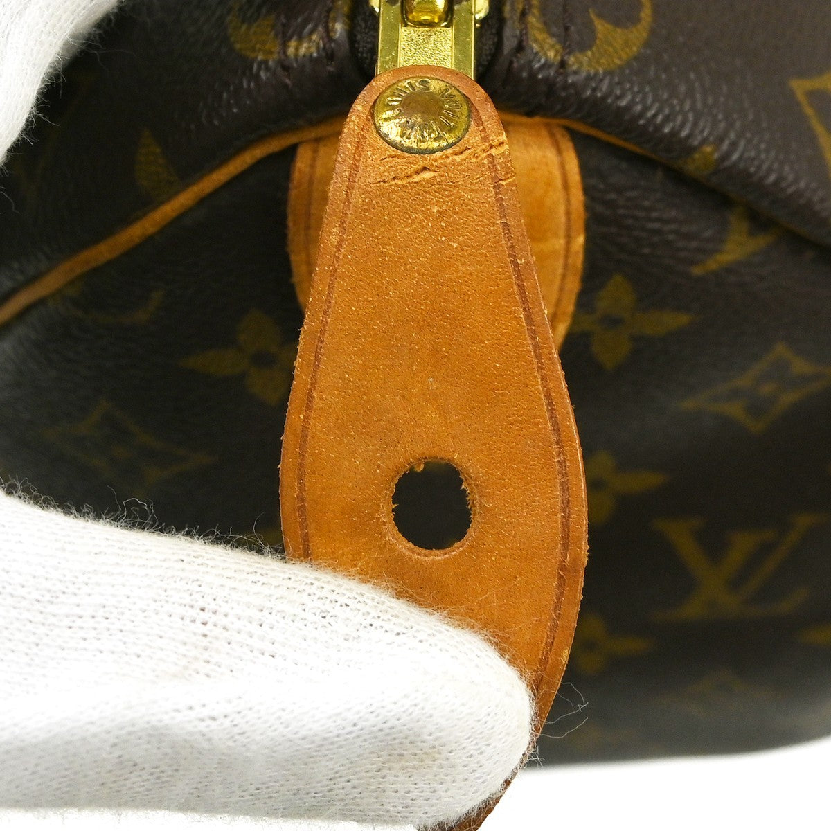 Louis Vuitton Speedy Monogram Canvas Brown Canvas Handbag (Pre-Owned)