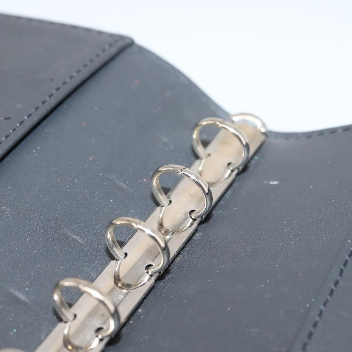 Louis Vuitton Agenda Cover Monogram Empreinte Leather Gray Canvas Wallets Accessory (Pre-Owned)