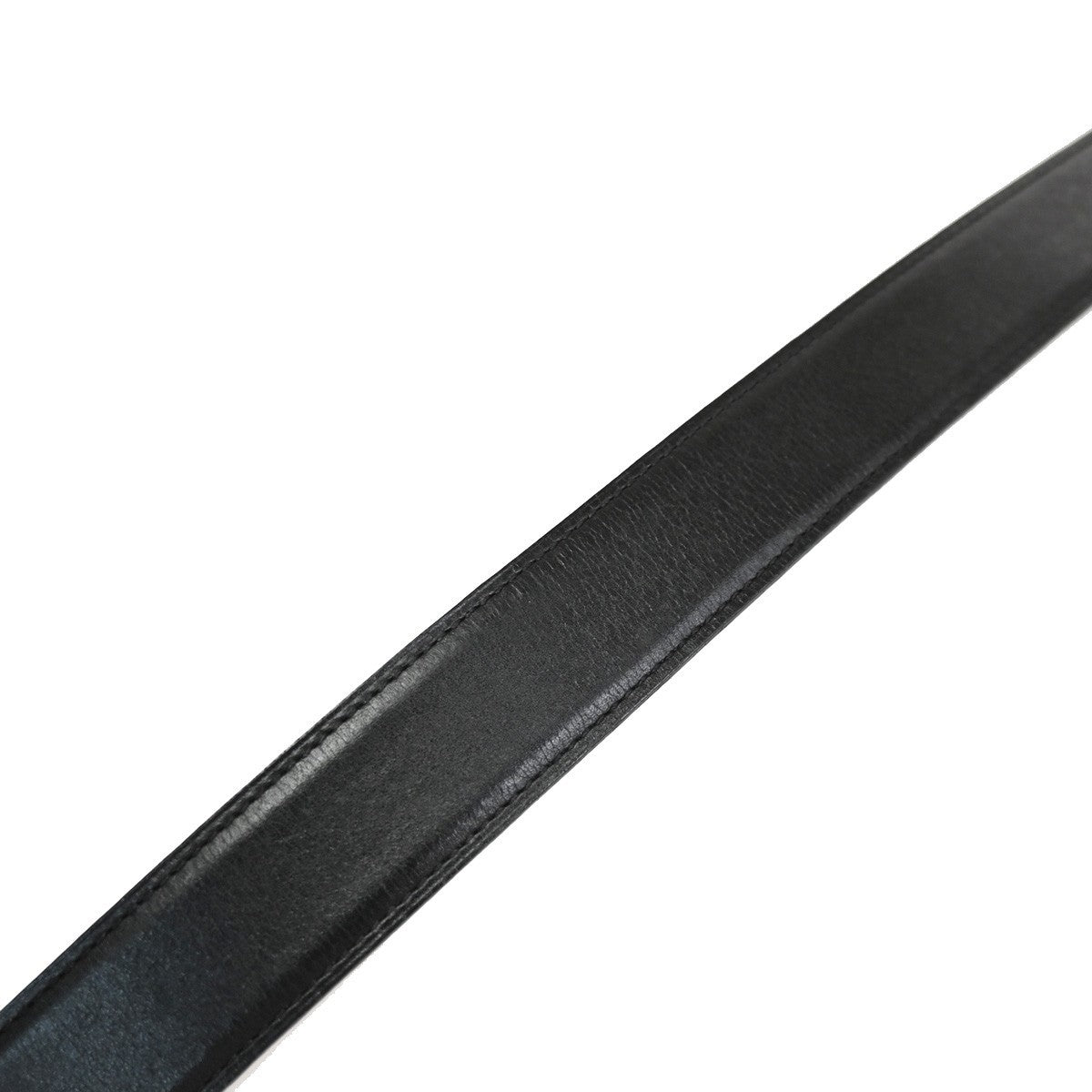 Hermes Constance Reversible Belt Leather Black Leather Belts Accessory (Pre-Owned)