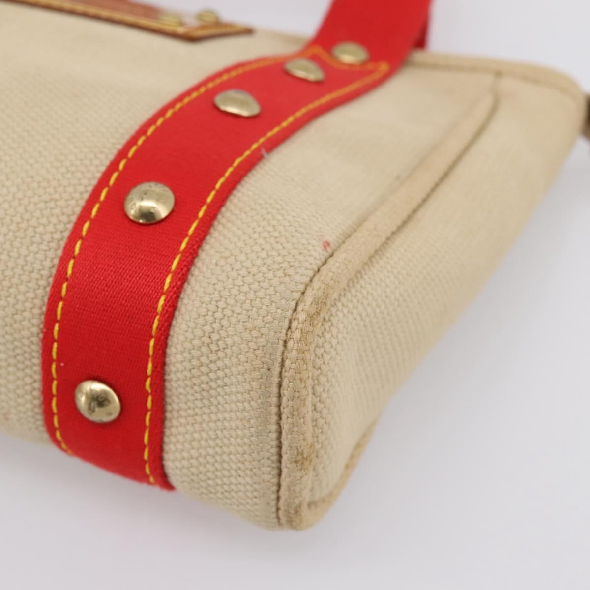 Louis Vuitton Antigua Canvas Beige Canvas Tote Bag Bag (Pre-Owned)