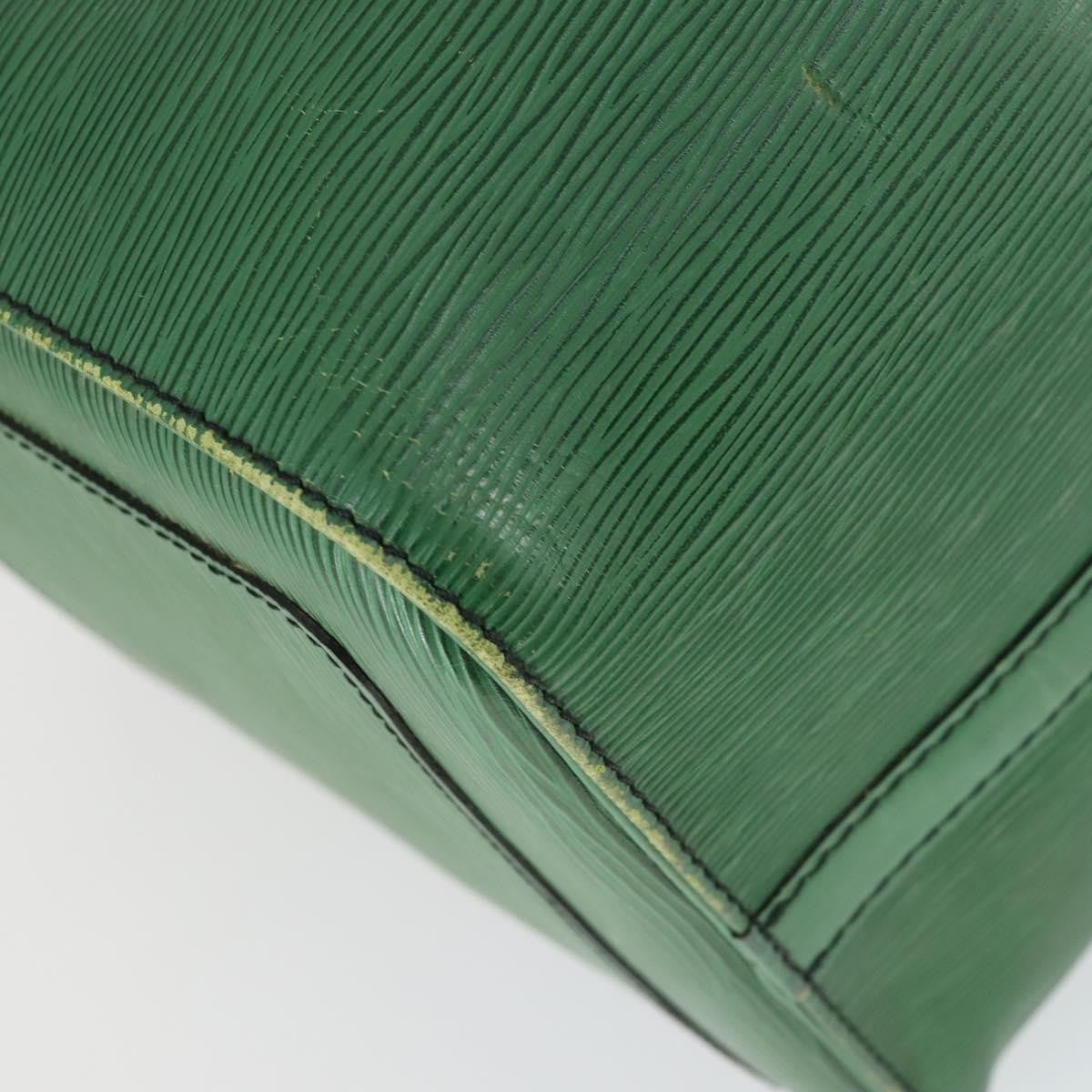 Louis Vuitton Keepall Epi Leather Green Leather Travel Bag Bag (Pre-Owned)