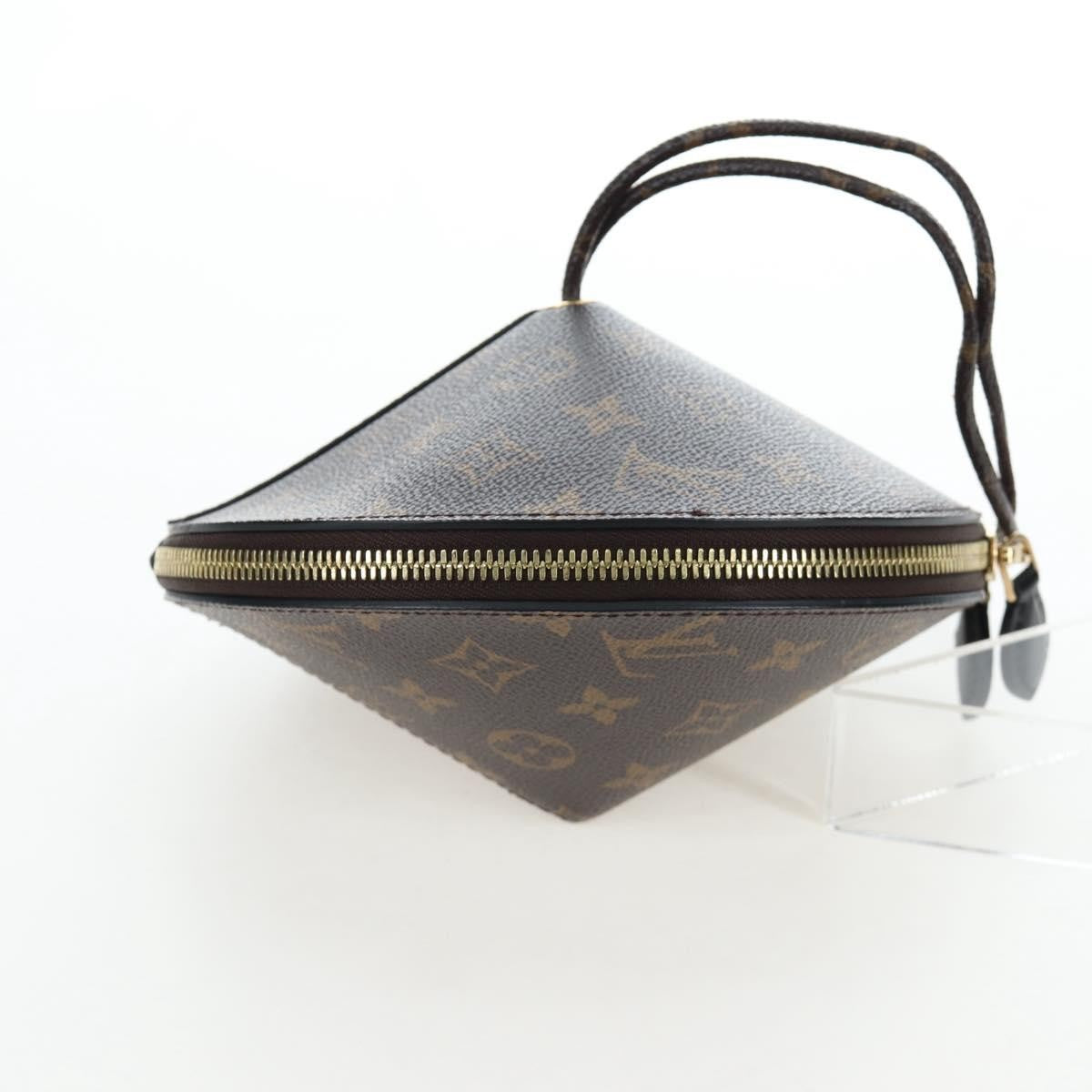Louis Vuitton Toupie Monogram Canvas Brown Canvas Handbag (Pre-Owned)