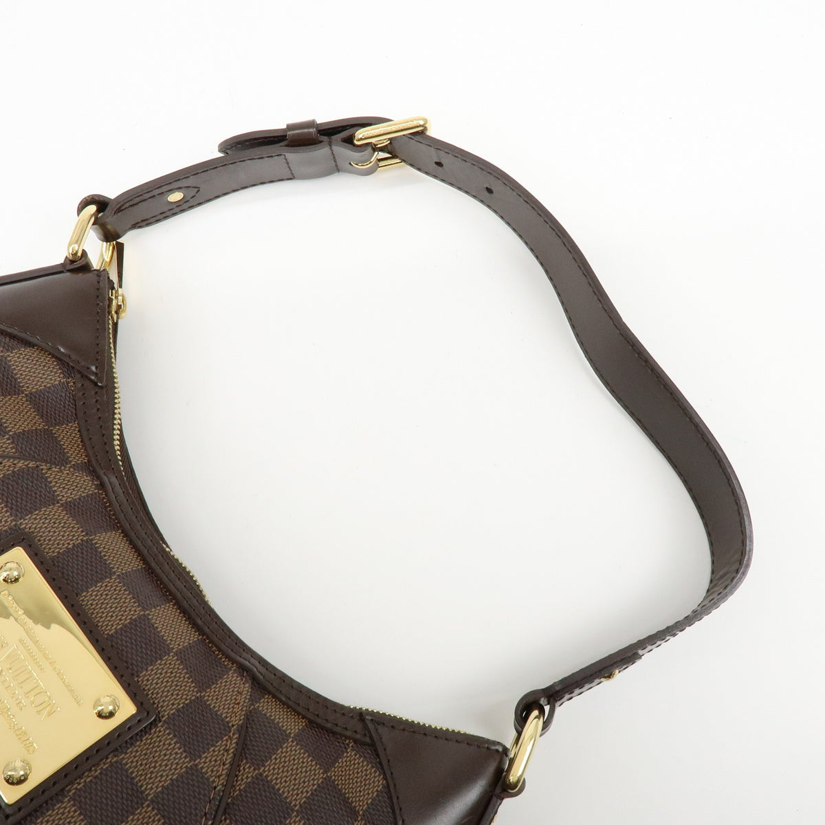 Louis Vuitton Thames Damier Brown Canvas Handbag (Pre-Owned)