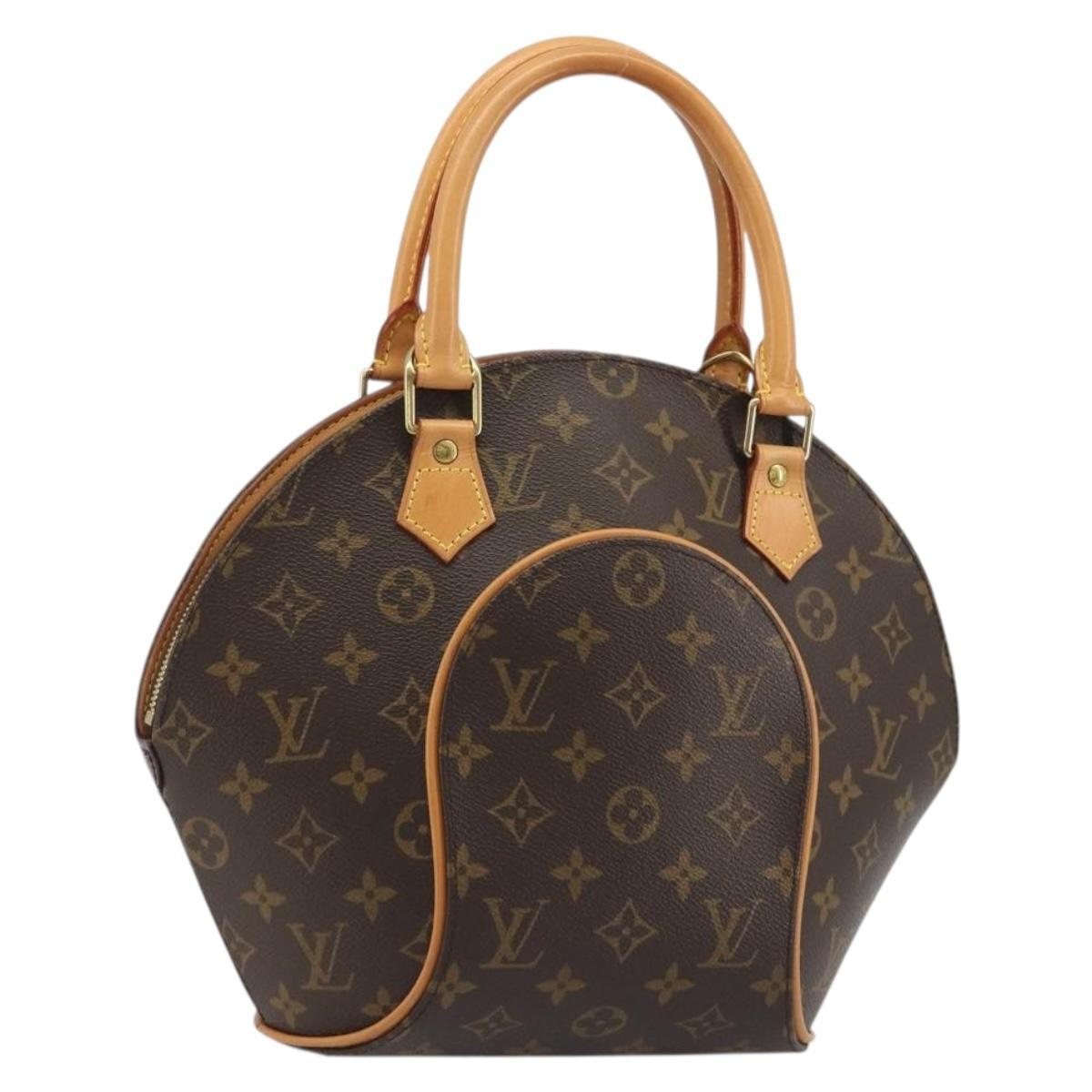 Louis Vuitton Ellipse Monogram Canvas Brown Canvas Handbag (Pre-Owned)