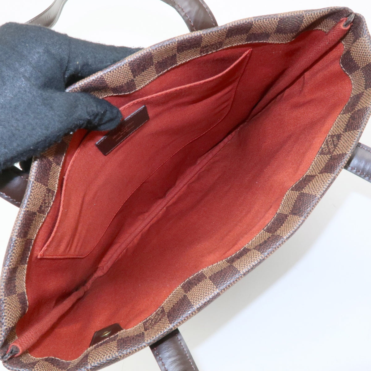 Louis Vuitton Clifton Damier Brown Canvas Handbag (Pre-Owned)
