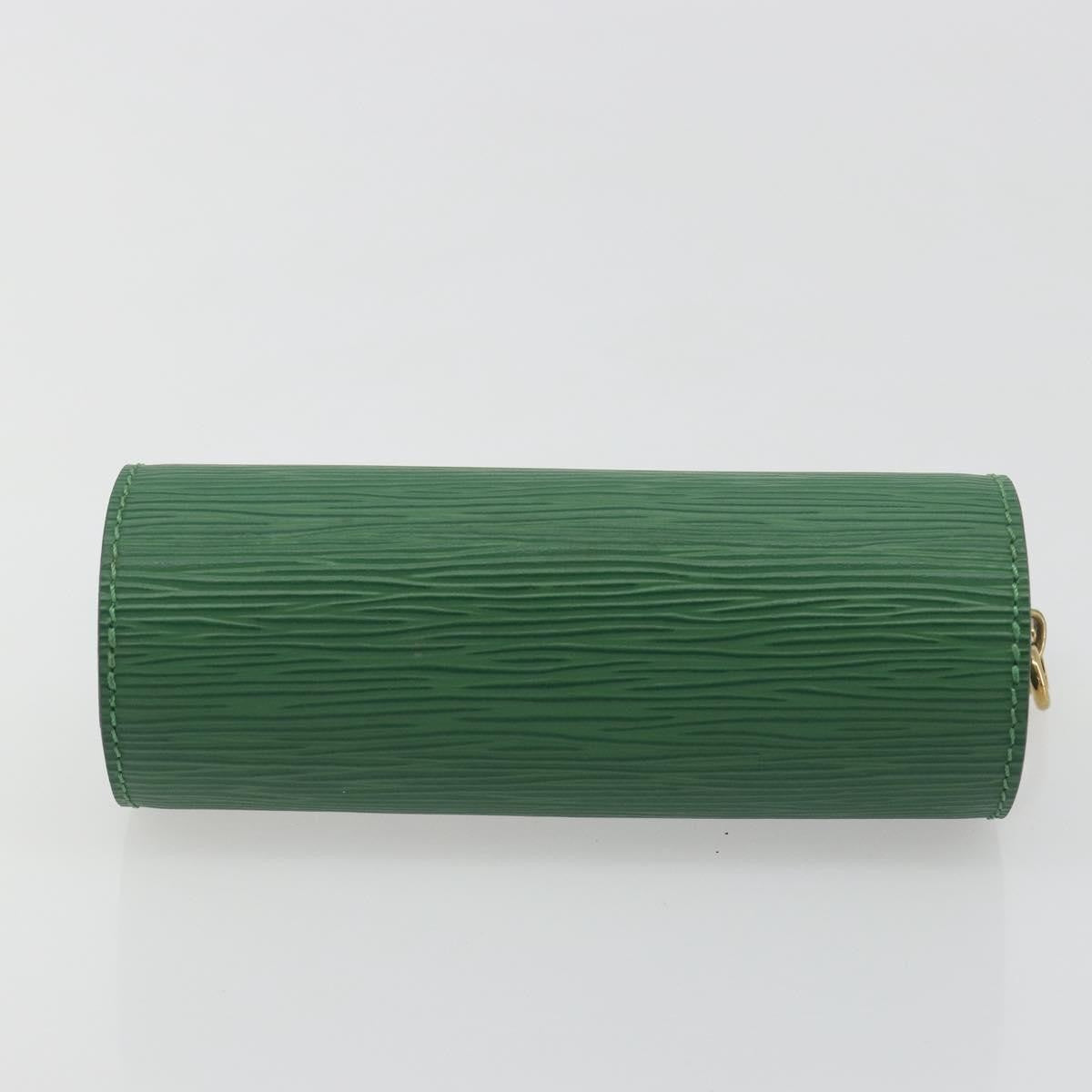 Louis Vuitton Soufflot Pochette Epi Leather Green Leather Clutche & Pouche Bag (Pre-Owned)