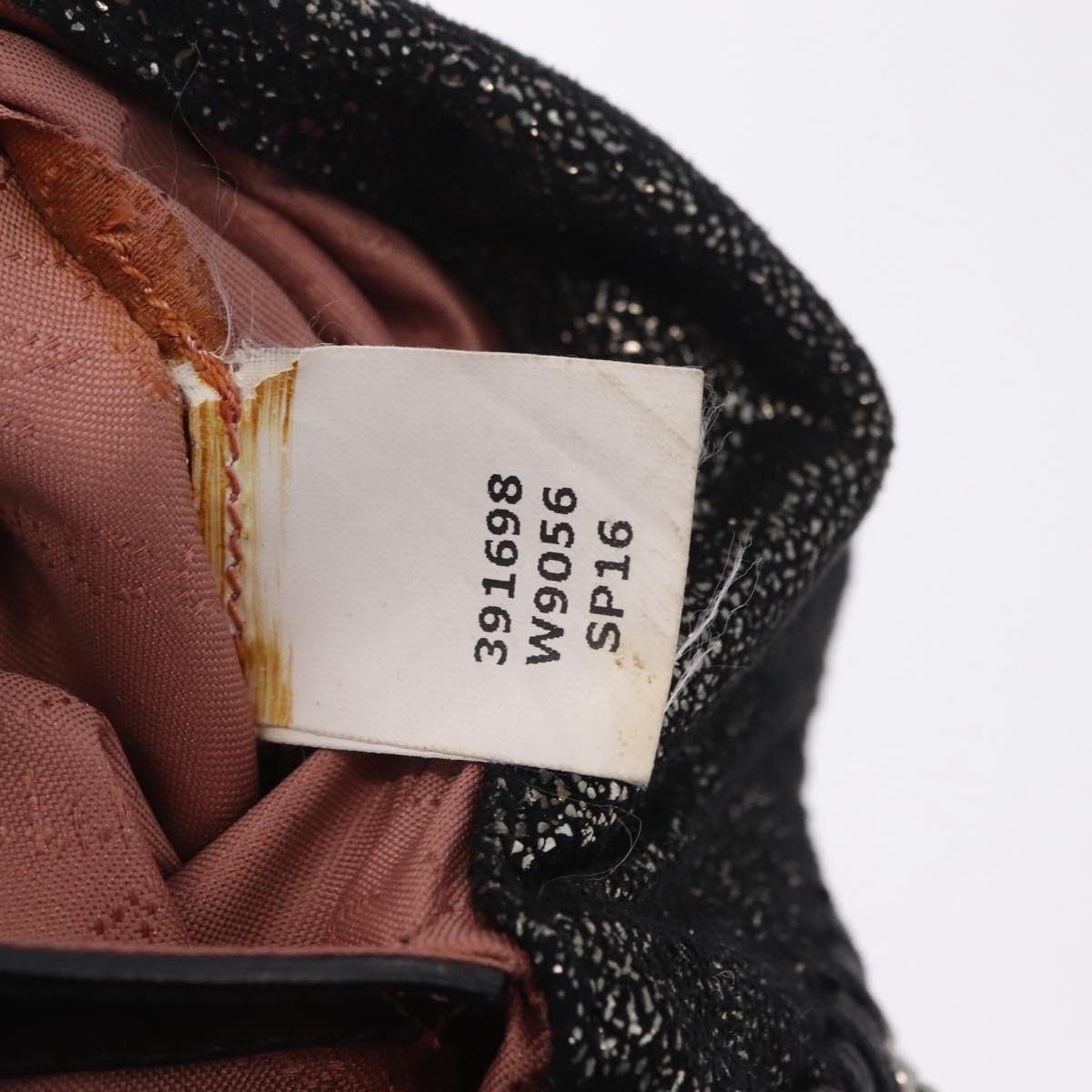 Stella Mccartney Falabella Faux Leather Black Polyester Tote Bag Bag (Pre-Owned)