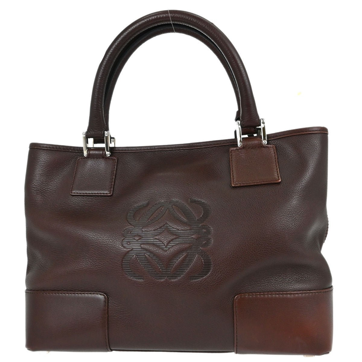 Loewe Fusta Leather Brown Leather Handbag (Pre-Owned)