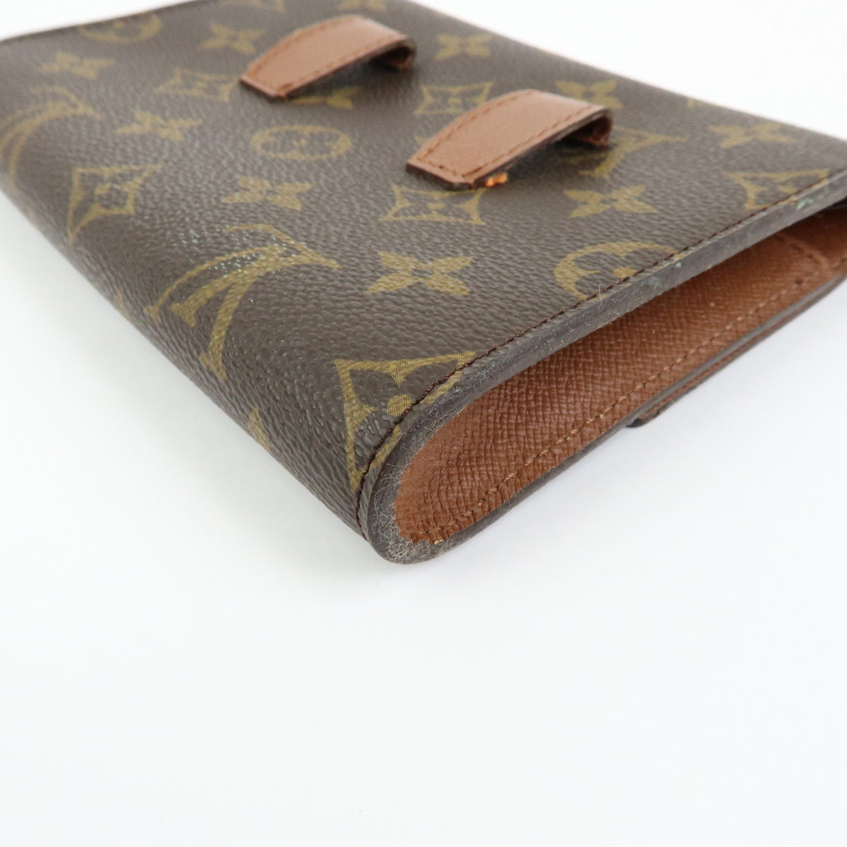 Louis Vuitton Pochette Arche Waist Monogram Canvas Brown Canvas Handbag (Pre-Owned)