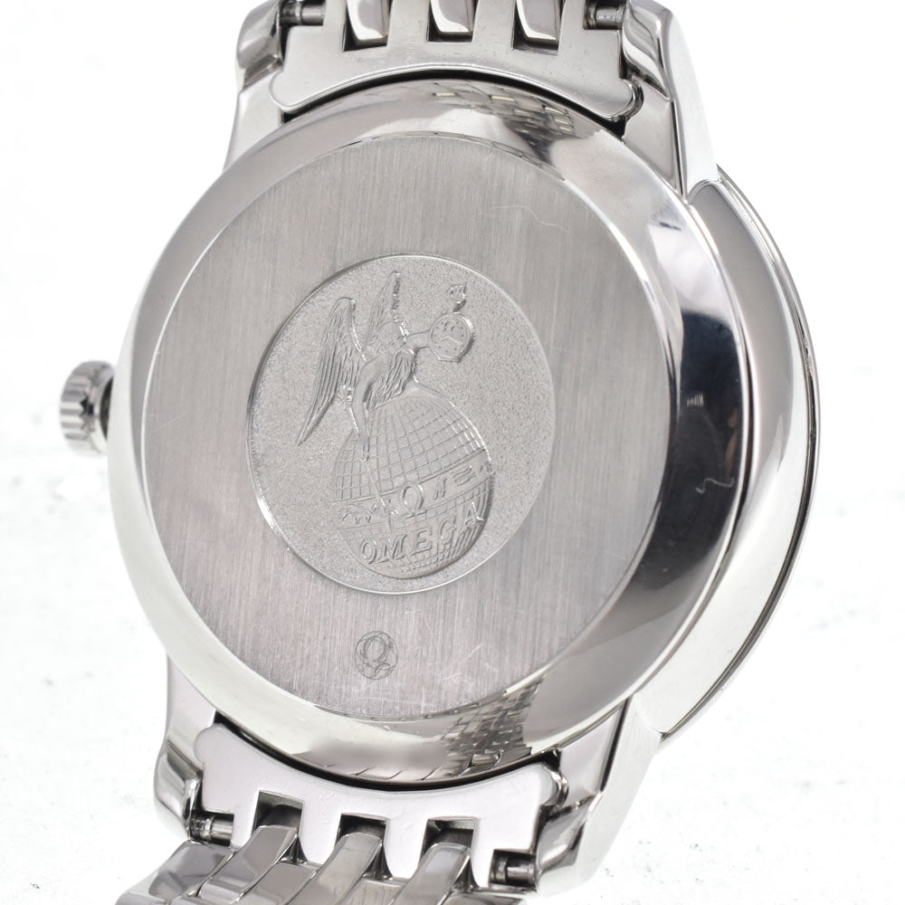 Omega De Ville Prestige Co-Axial Chronometer Automatic Stainless Steel With Diamond Markers Watch (Pre-Owned)
