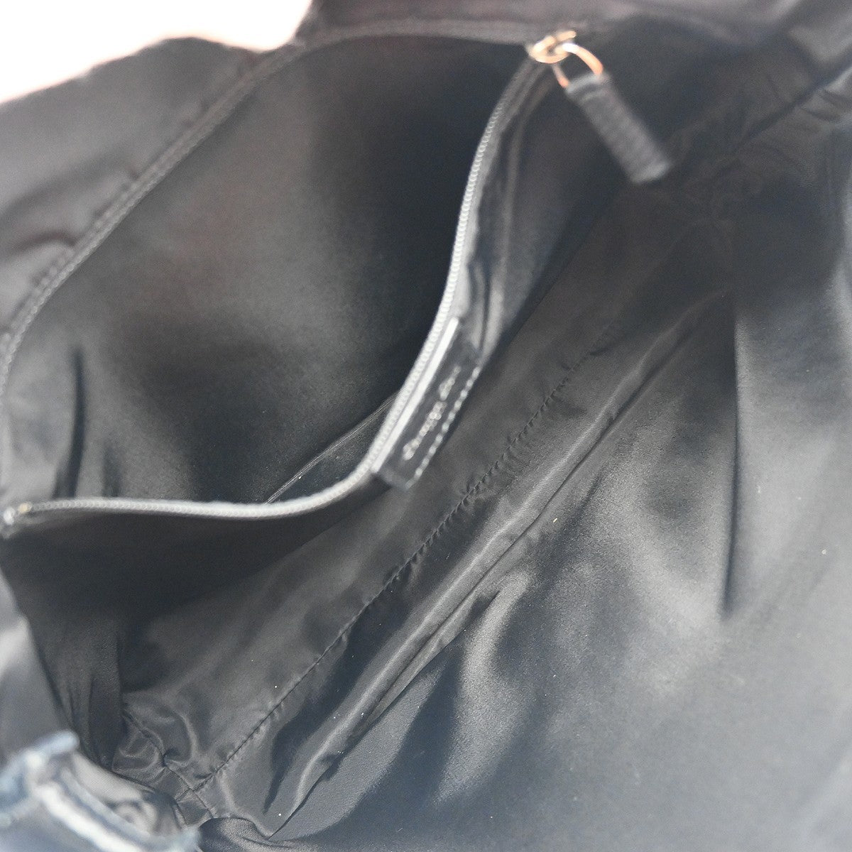 Christian Dior Vintage Street Chic Messenger Diorissimo Canvas And Leather Black Canvas Shoulder Bag Bag (Pre-Owned)