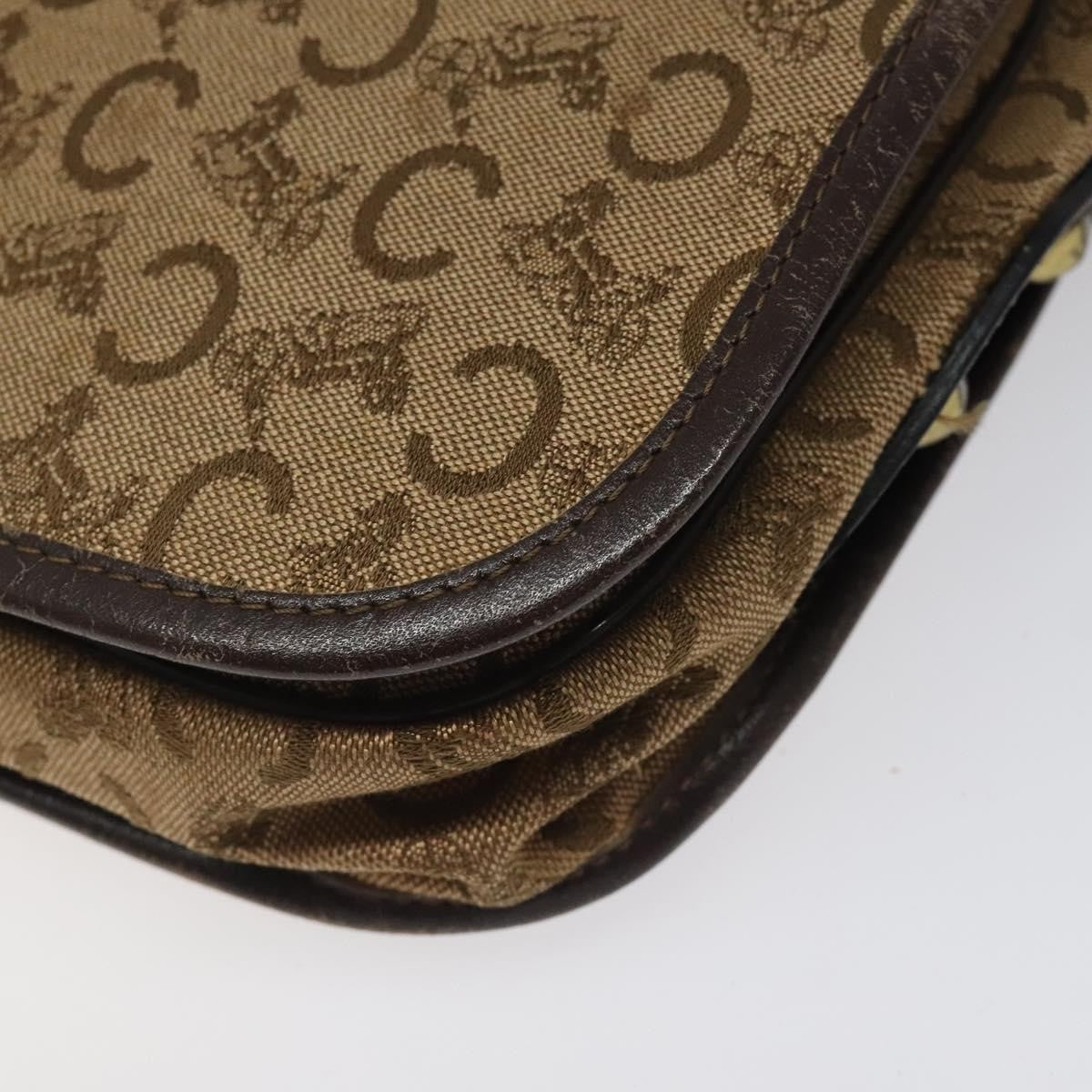 Celine C Sulky Canvas Brown Canvas Shoulder Bag Bag (Pre-Owned)
