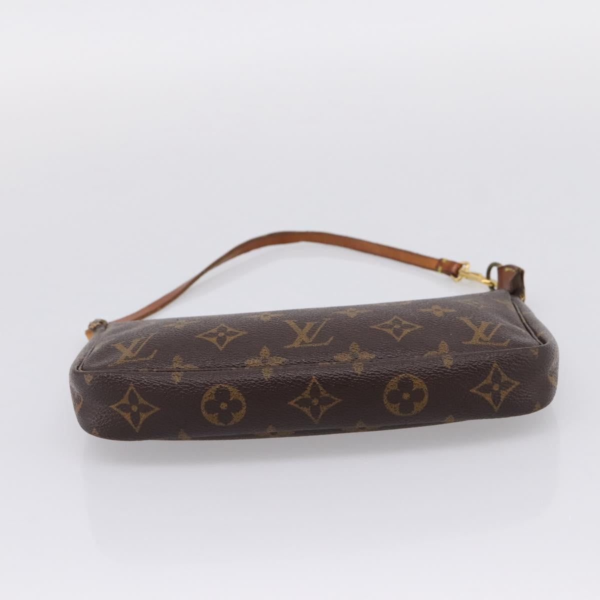 Louis Vuitton Pochette Accessoires Nm Monogram Canvas Brown Canvas Clutche & Pouche Bag (Pre-Owned)