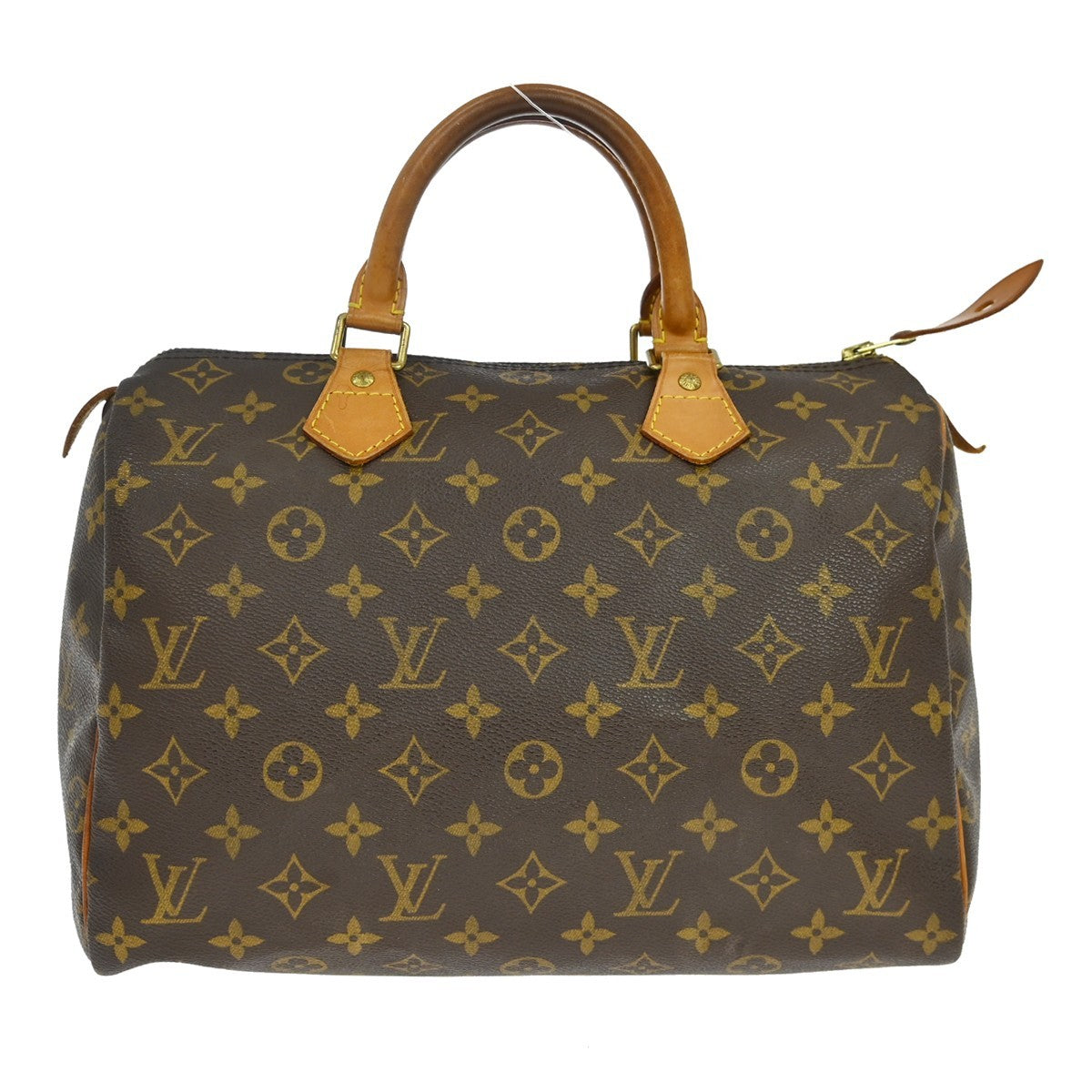 Louis Vuitton Speedy Monogram Canvas Brown Canvas Handbag (Pre-Owned)