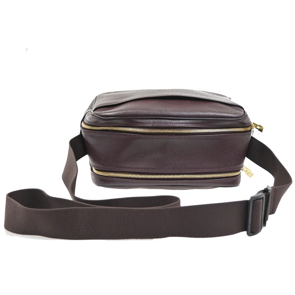Louis Vuitton Reporter Taiga Leather Brown Leather Shoulder Bag Bag (Pre-Owned)