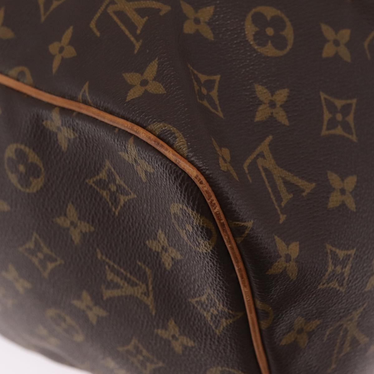 Louis Vuitton Sac Souple Monogram Canvas Brown Canvas Handbag (Pre-Owned)