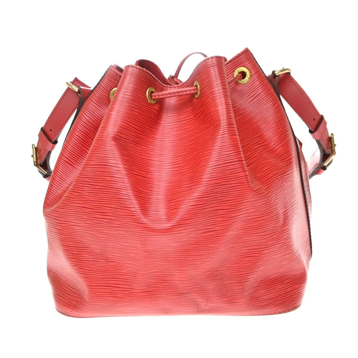 Louis Vuitton Petit Noe Epi Leather Red Leather Shoulder Bag Bag (Pre-Owned)