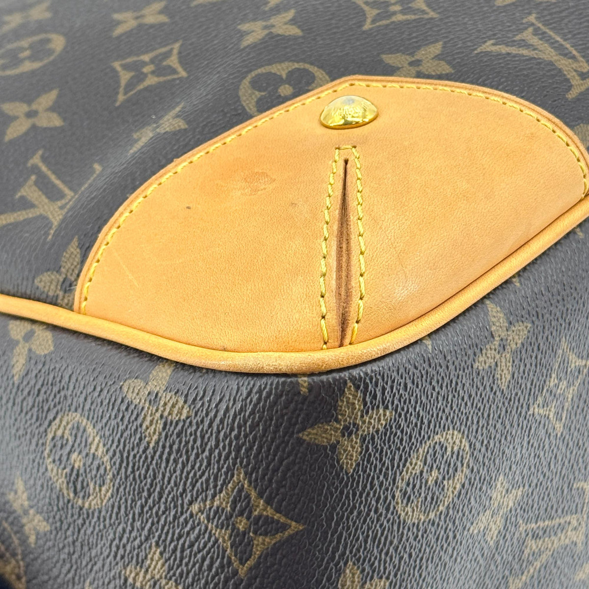 Louis Vuitton Estrela Monogram Canvas Brown Canvas Handbag (Pre-Owned)