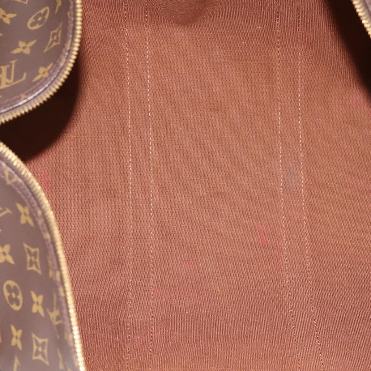 Louis Vuitton Keepall Monogram Canvas Brown Canvas Travel Bag Bag (Pre-Owned)