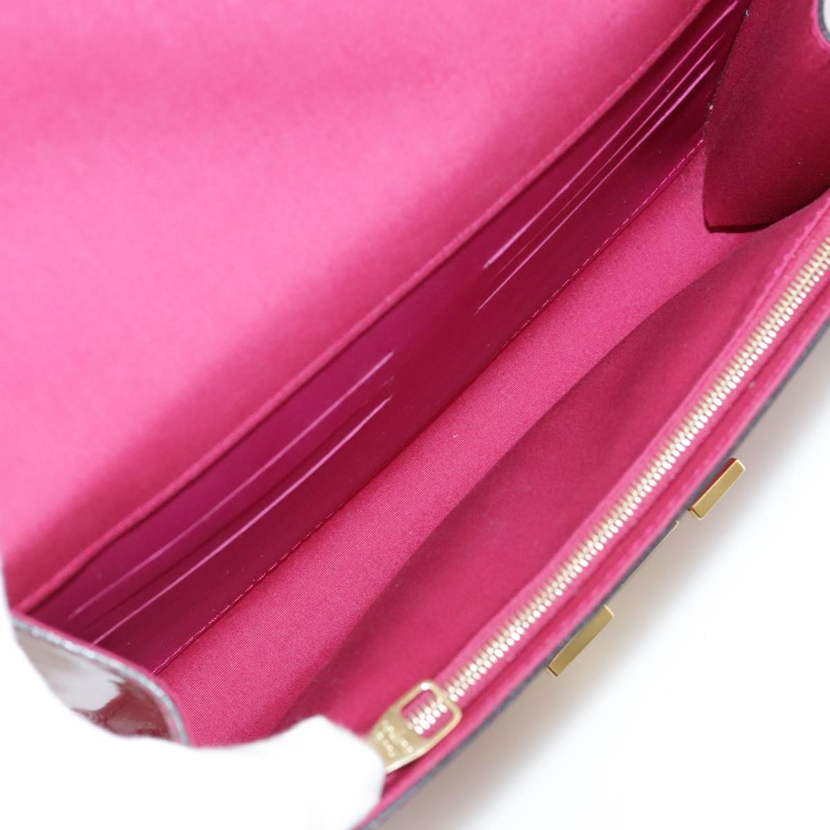 Louis Vuitton Louise Clutch Patent Pink Patent_Leather Bag (Pre-Owned)