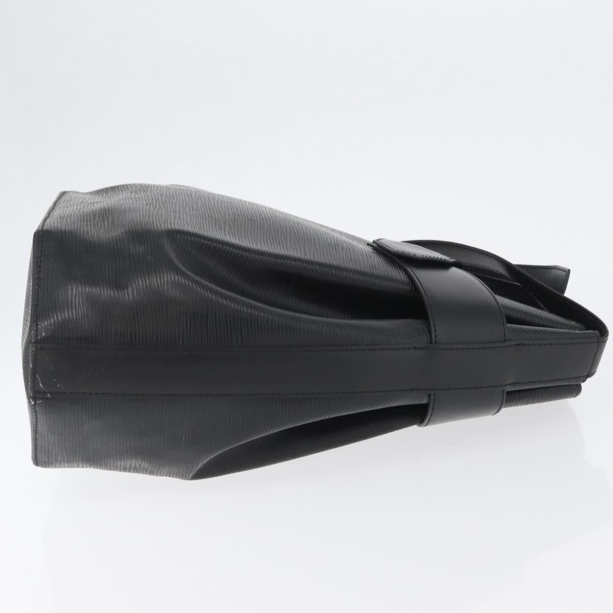 Louis Vuitton Vintage Sac D'epaule Epi Leather Black Leather Shoulder Bag Bag (Pre-Owned)