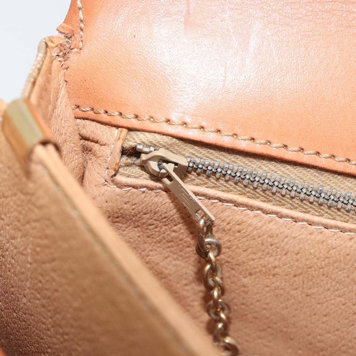 Celine Macadam Shoulder Canvas Beige Canvas Crossbody Bag Bag (Pre-Owned)