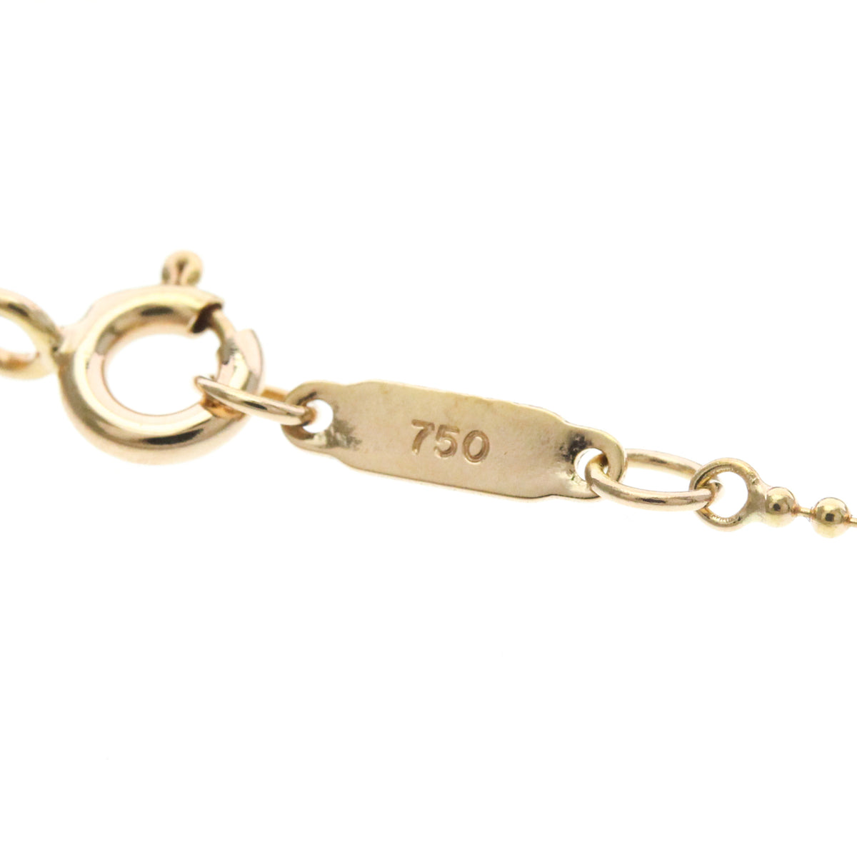 Tiffany & Co. Heart Key Pendant 18K Rose Gold With Diamonds Gold Pink_Gold Necklace Jewelry (Pre-Owned)