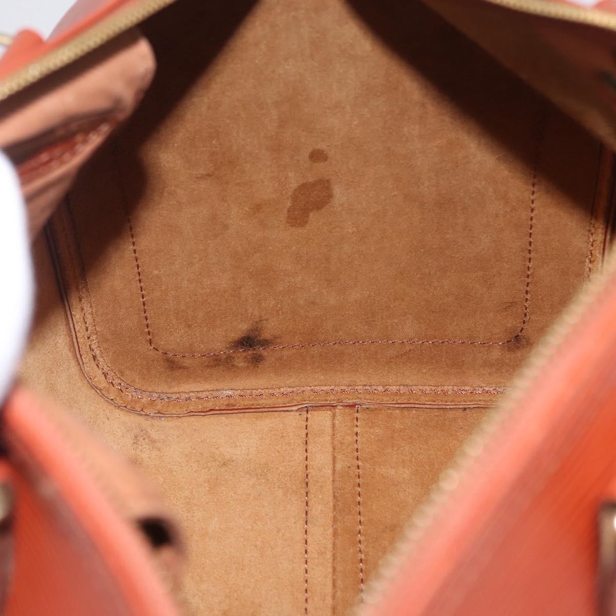 Louis Vuitton Speedy Epi Leather Brown Leather Handbag (Pre-Owned)