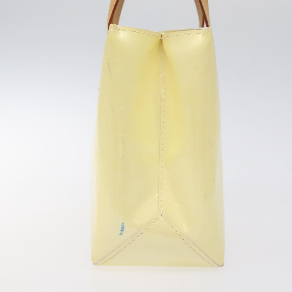 Louis Vuitton Reade Monogram Vernis Beige Patent_Leather Bag (Pre-Owned)