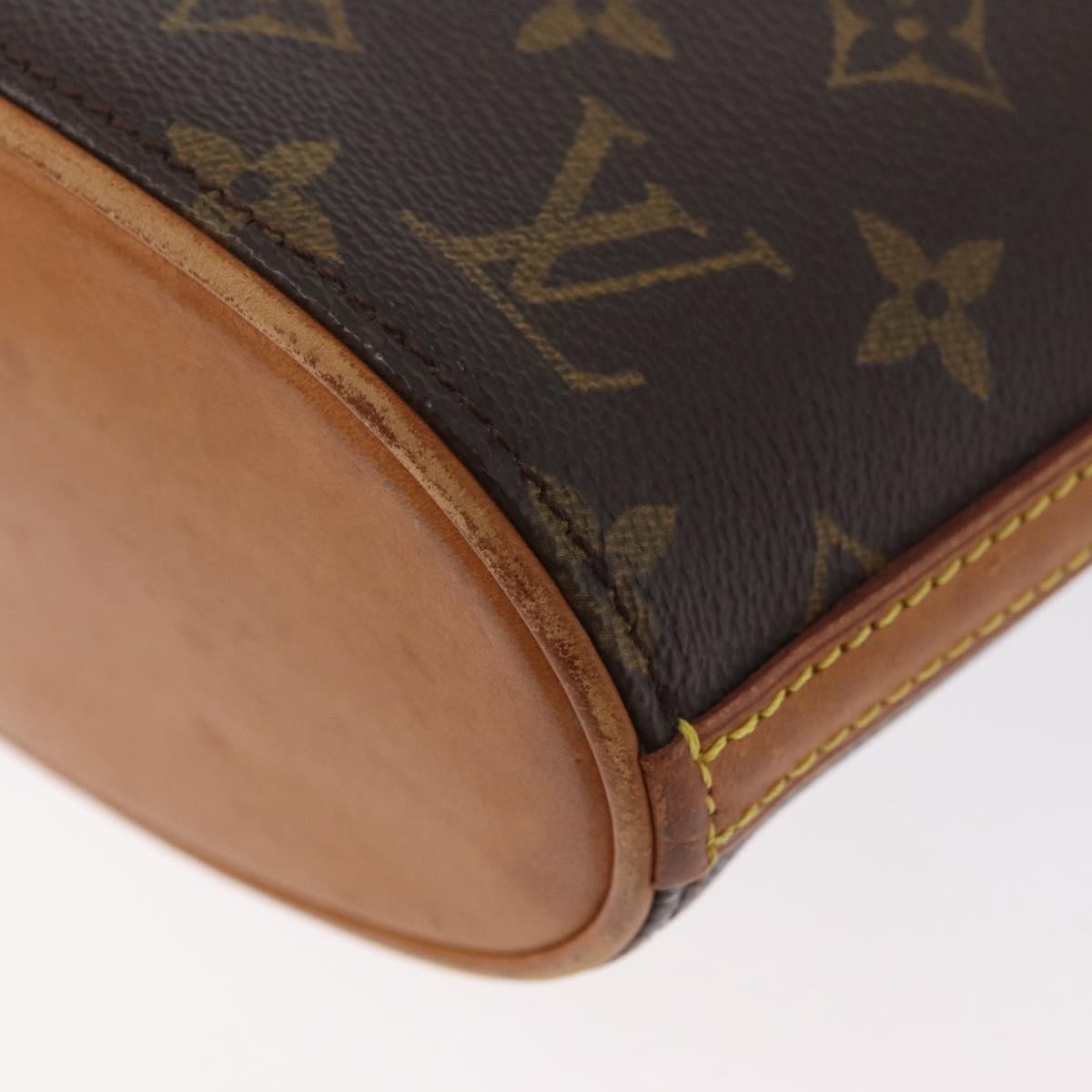 Louis Vuitton Drouot Monogram Canvas Brown Canvas Shoulder Bag Bag (Pre-Owned)