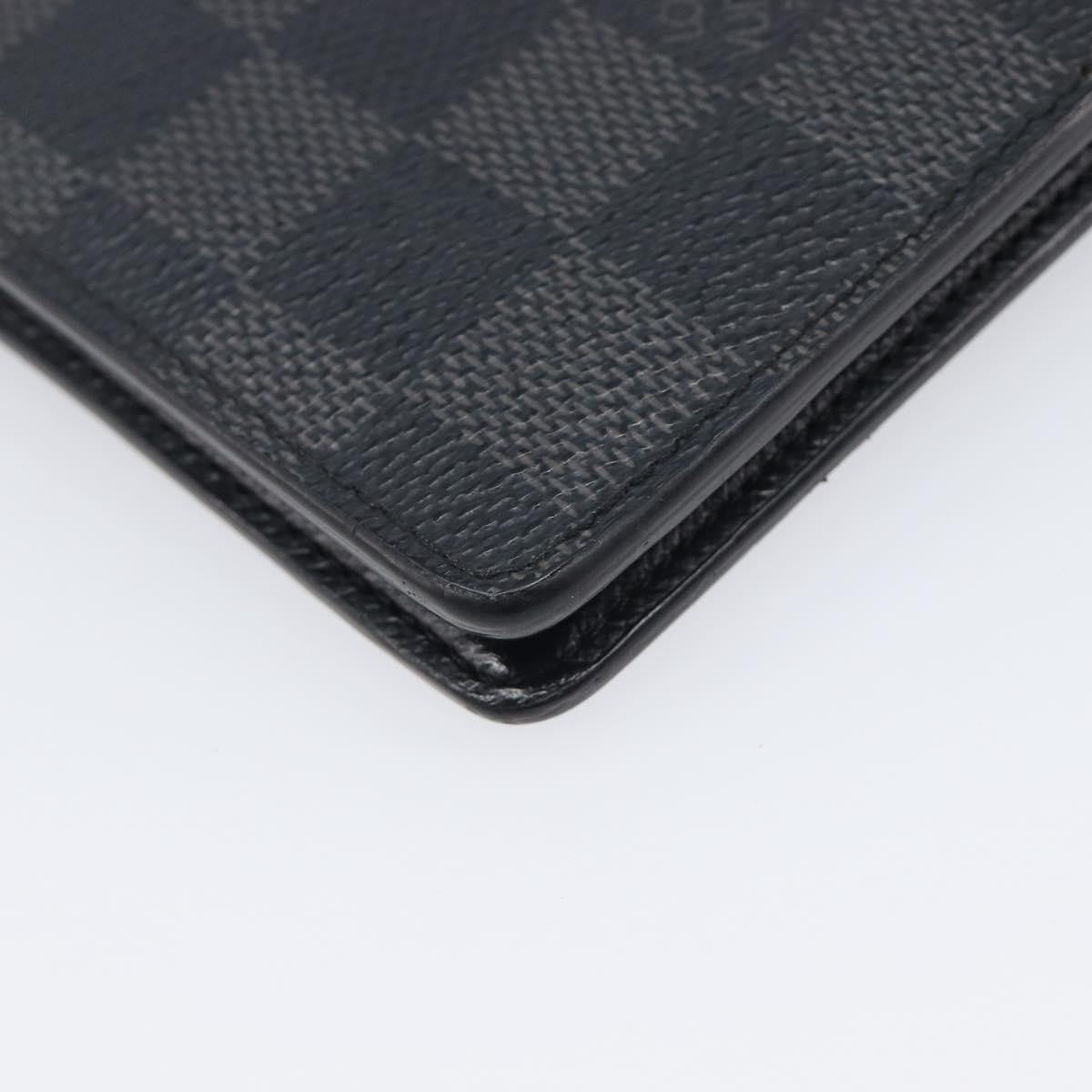Louis Vuitton Multiple Damier Graphite Gray Canvas Wallets Accessory (Pre-Owned)