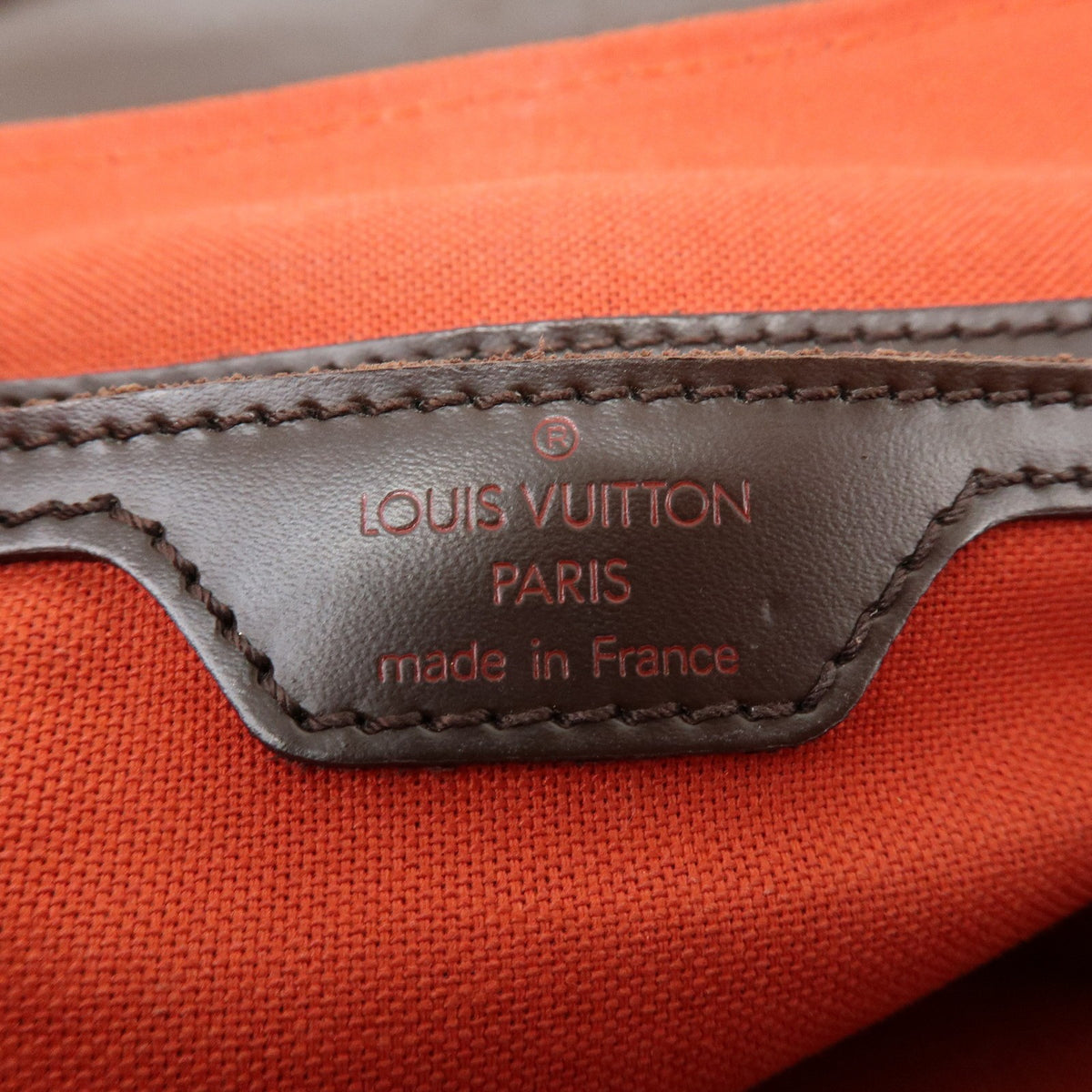 Louis Vuitton Soho Damier Brown Canvas Backpack Bag (Pre-Owned)