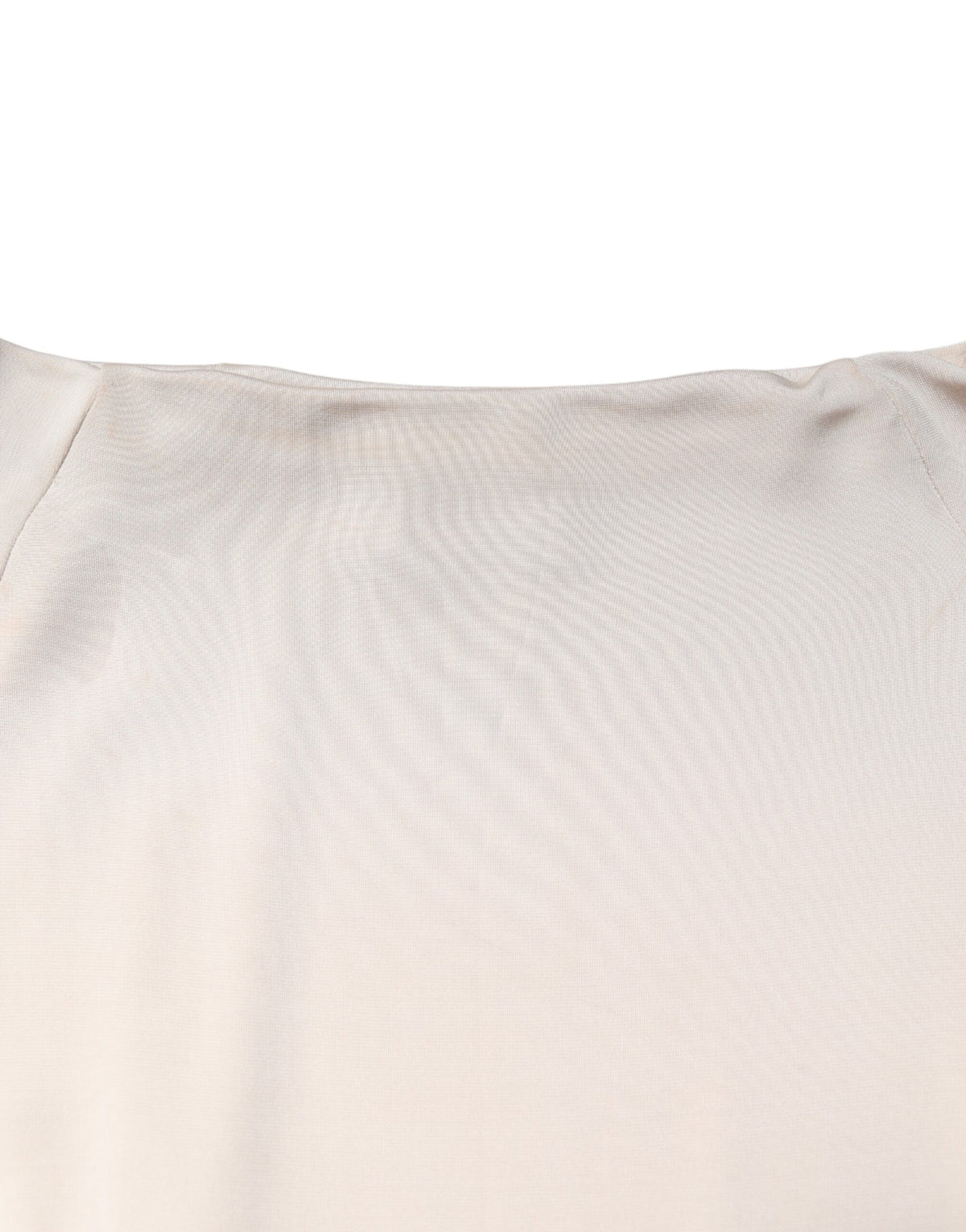 Roberto Cavalli Ivory Viscose Sheath Knee Length Women's Dress (Pre-Owned)