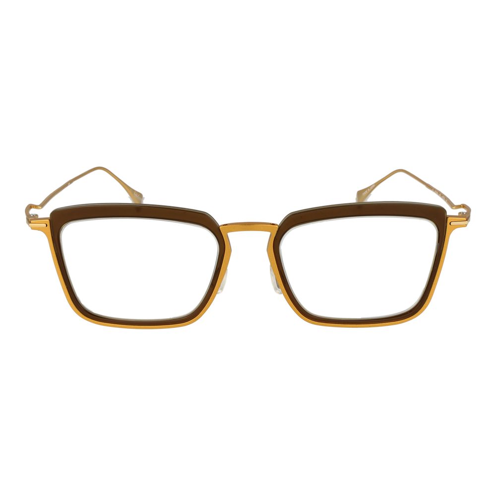Yohji Yamamoto Gold Metal Glasses Women's (Frames)